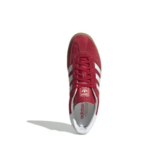 Adidas Gazelle Indoor Low Mens Sportswear Shoes Red H06261 NEW Size 10 - Picture 3 of 7